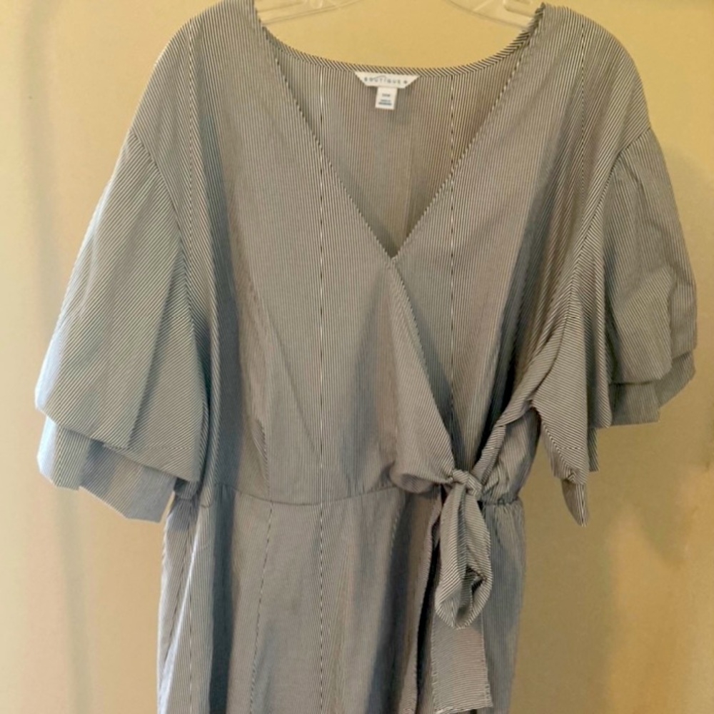 Plus Size Dress, Unique Sleeve